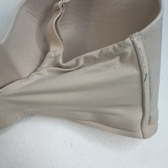 Soma 38DD Enbliss Wireless Bra Beige Nude Padded Seamless Comfort Stretch - Picture 7 of 16